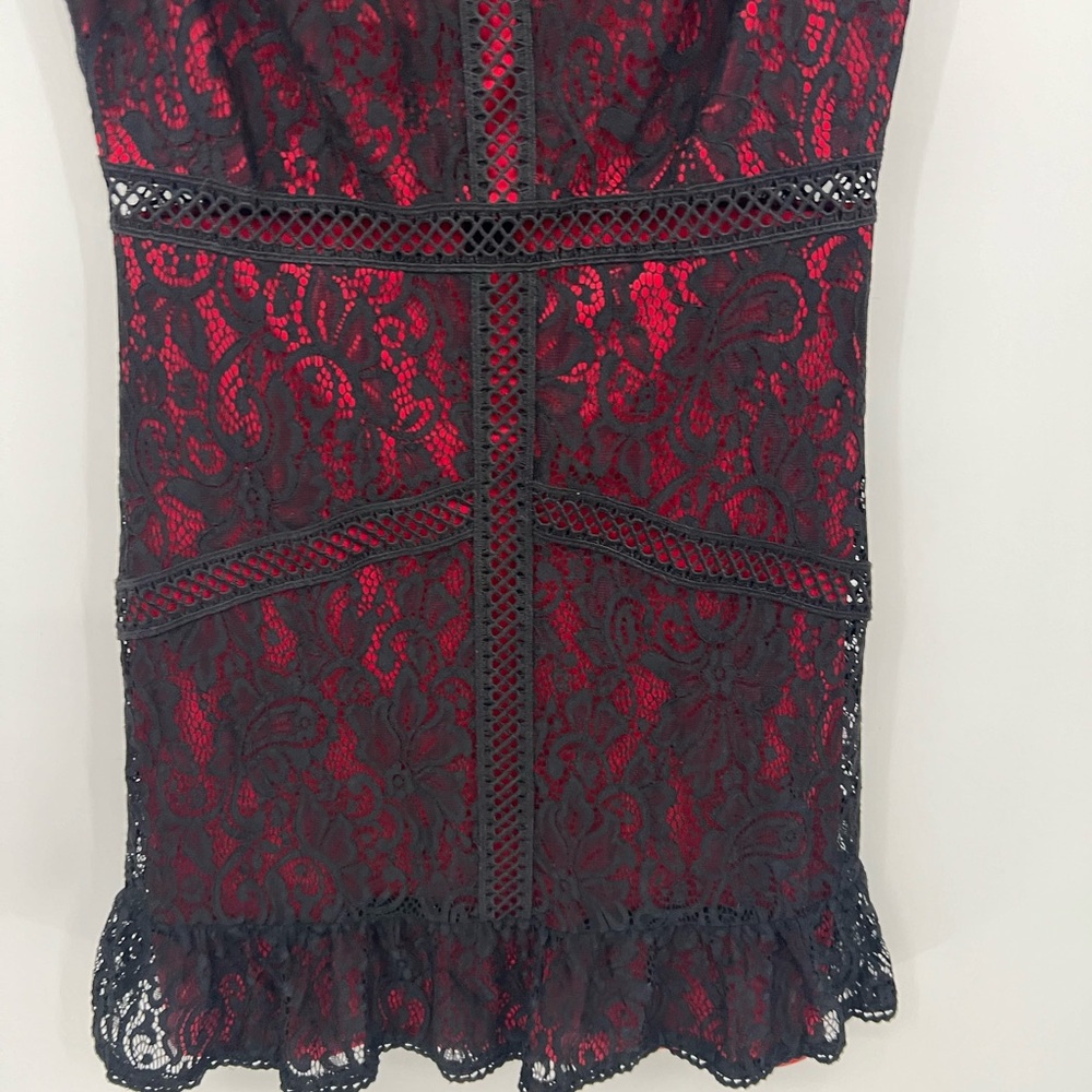 Disney Princess Snow White black and red lace dress - Picture 4 of 10